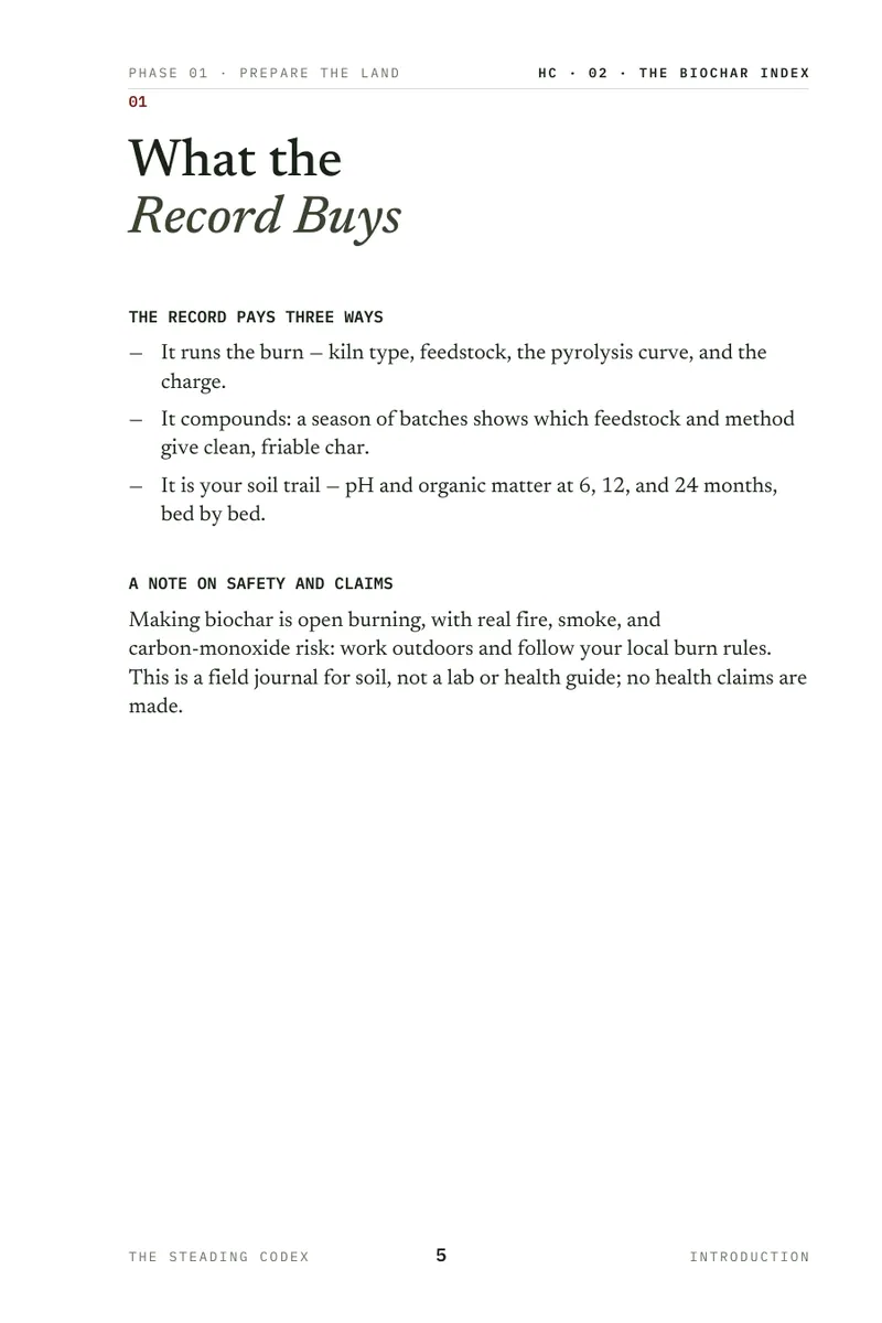 The Biochar Index interior sample 2