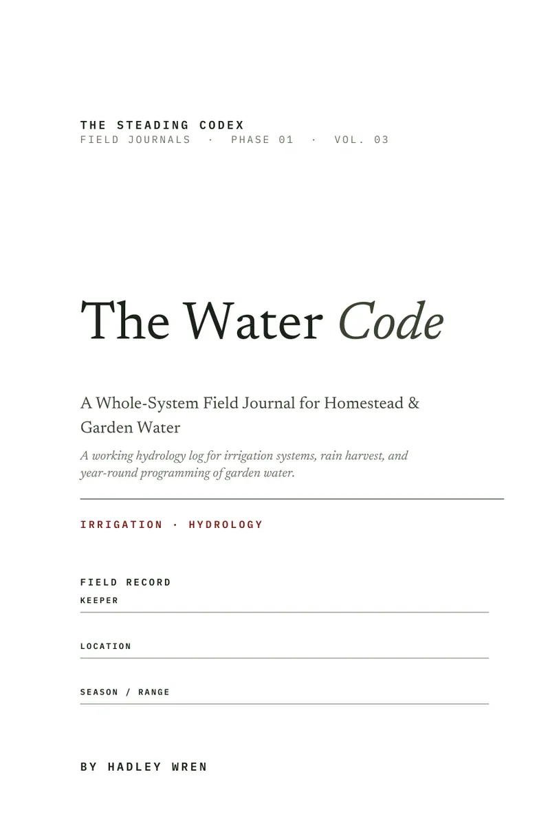 The Water Code interior sample 1