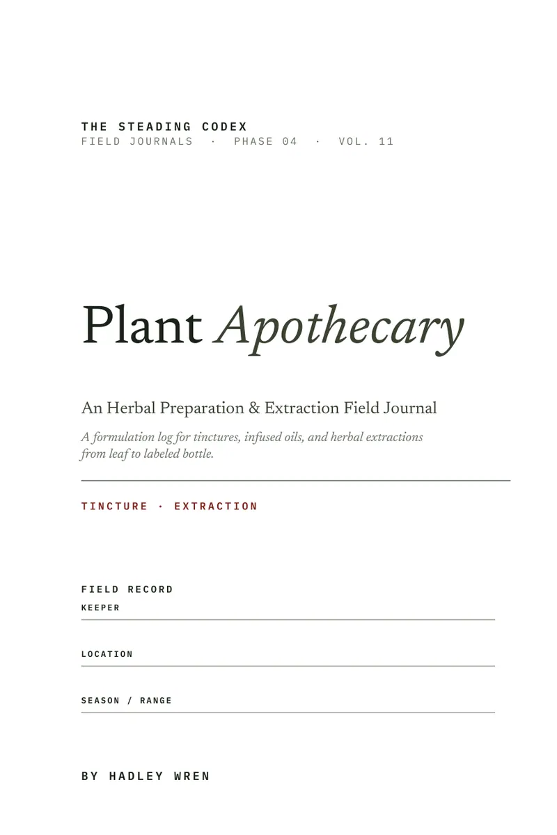 Plant Apothecary interior sample 1