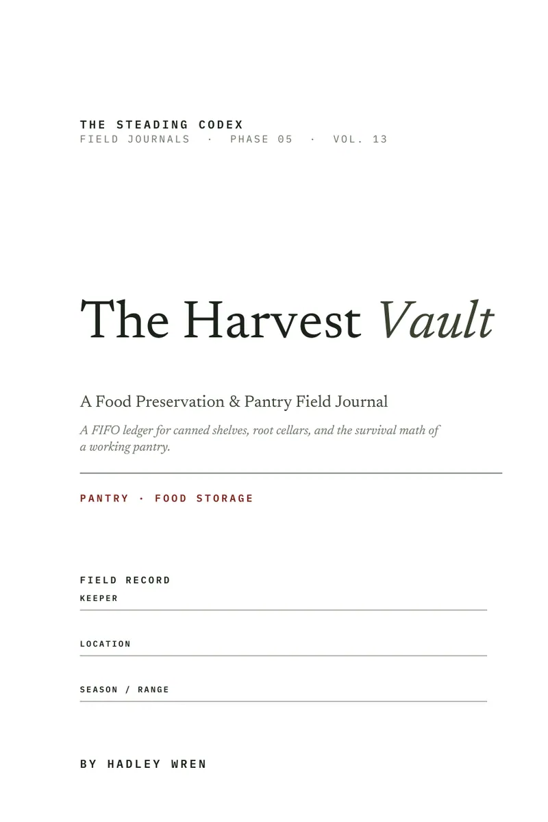 The Harvest Vault interior sample 1