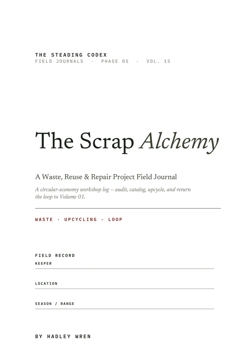 The Scrap Alchemy interior sample 1