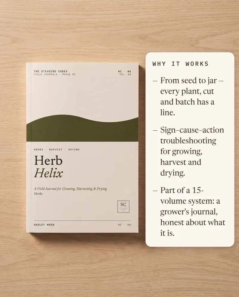 Why it works — seed to jar records, troubleshooting, part of a 15-volume system