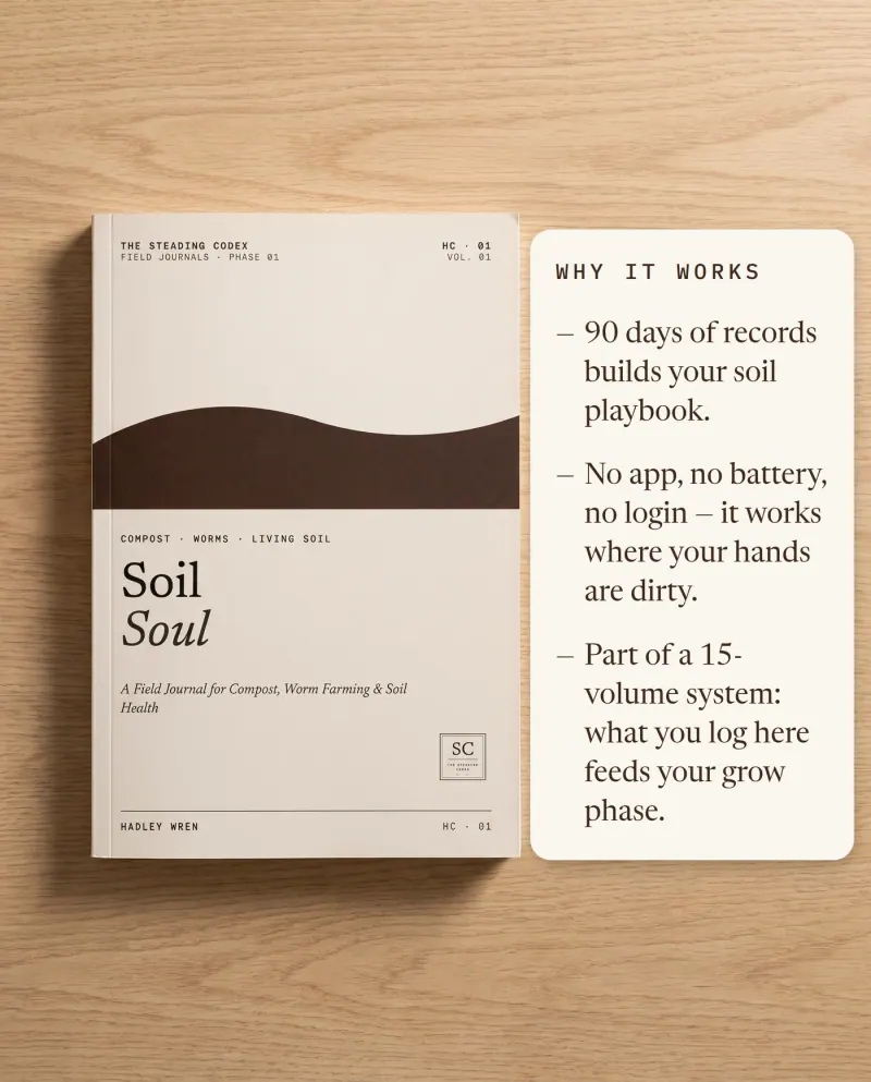Why it works — 90 days of records, no app needed, part of a 15-volume system