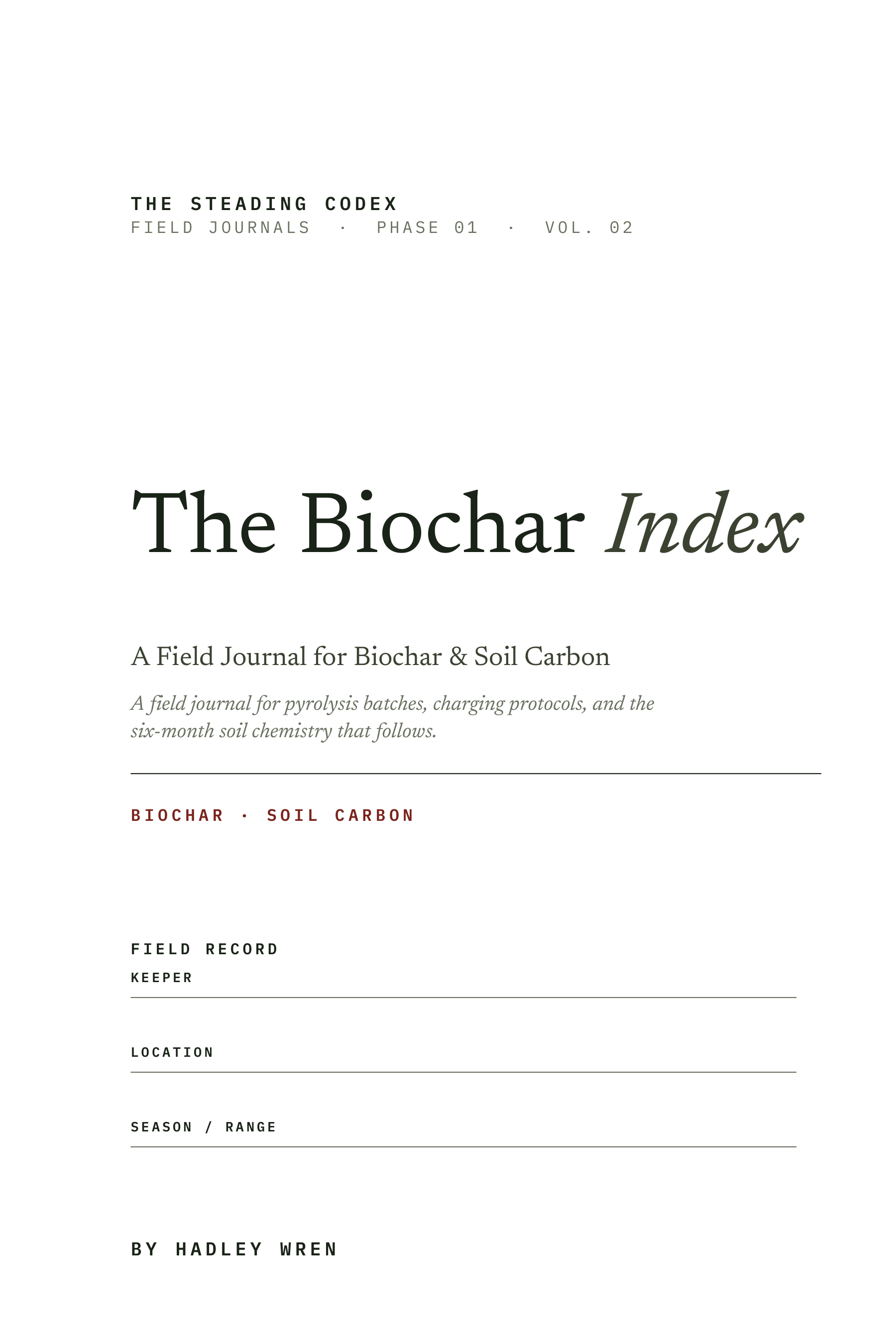 The Biochar Index interior sample 1
