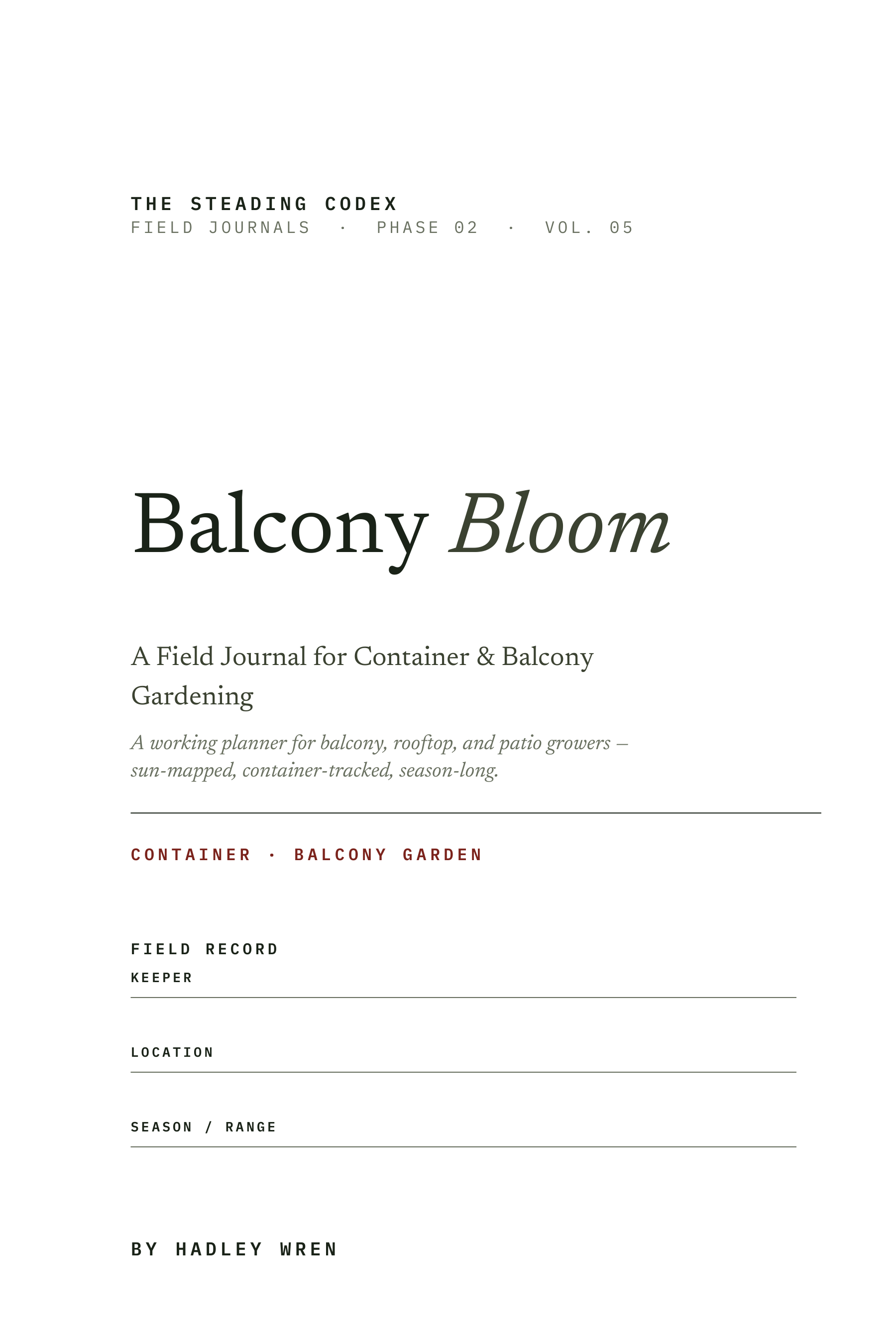 Balcony Bloom interior sample 1