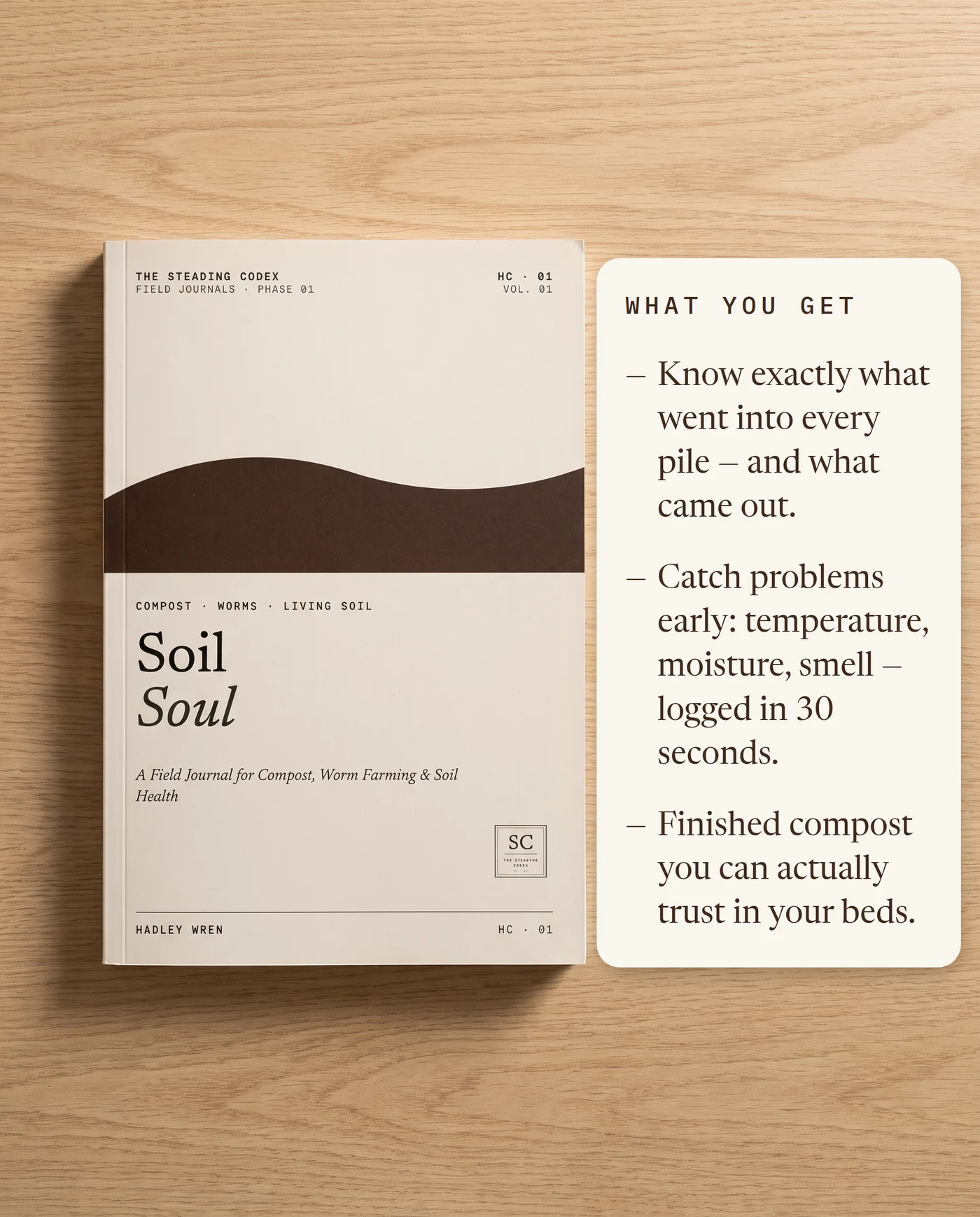 What you get — compost records, early problem-catching, compost you can trust